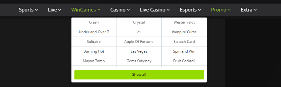 WinWin Casino Usability