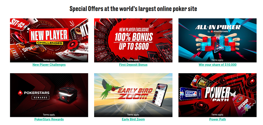 PokerStars Bonuses