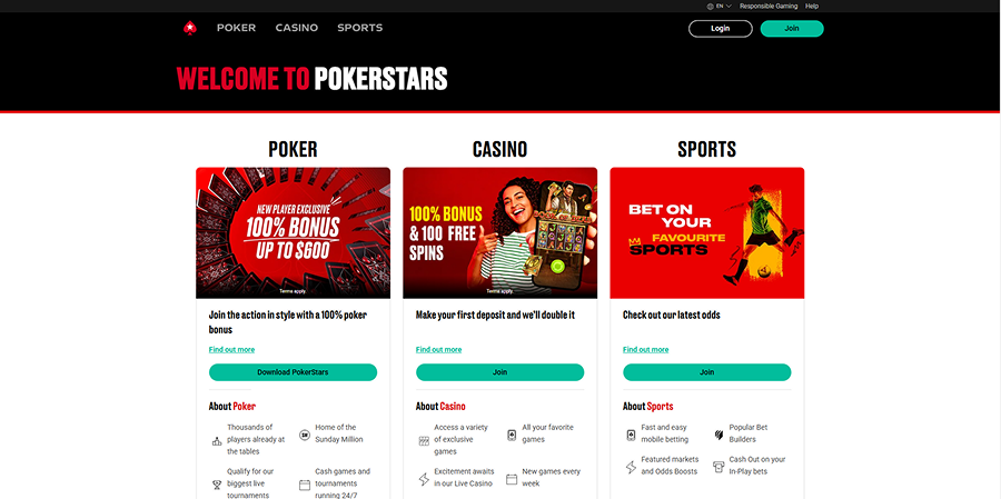 PokerStars Home