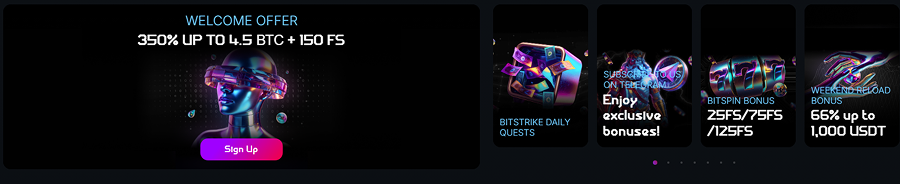 Bitstrike Casino Best Bonuses