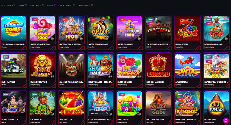 Bitstrike Casino Slots