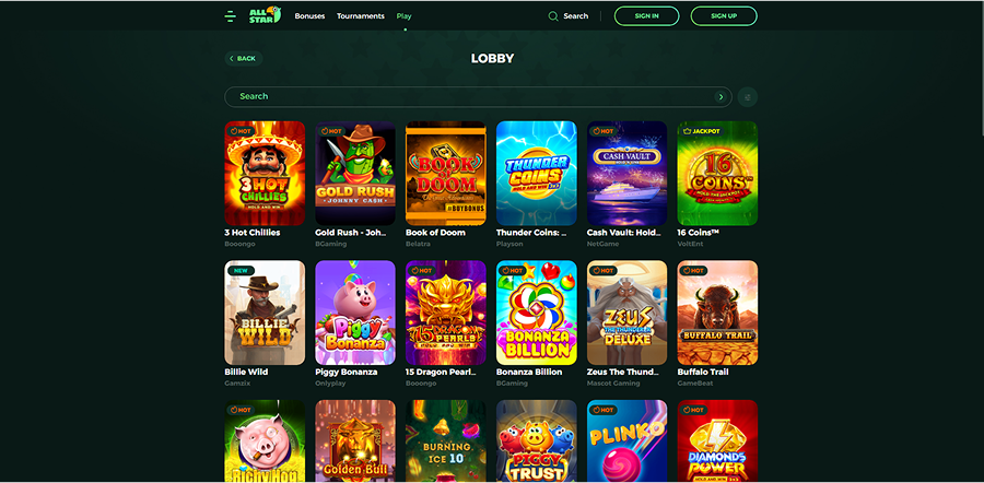 AllStar Casino Slots