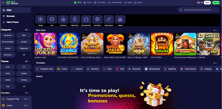 Bethmatch Casino Slots