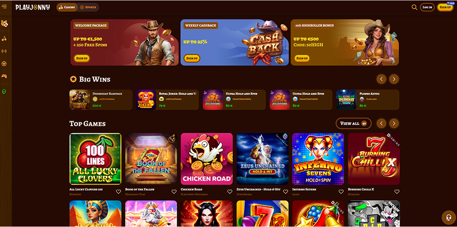Playjonny Casino Slots