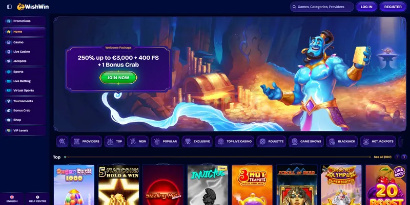 Wish Win Casino Review