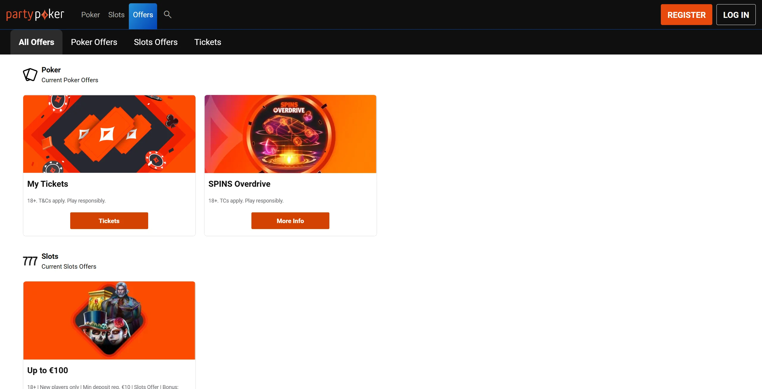 PartyPoker Promotions