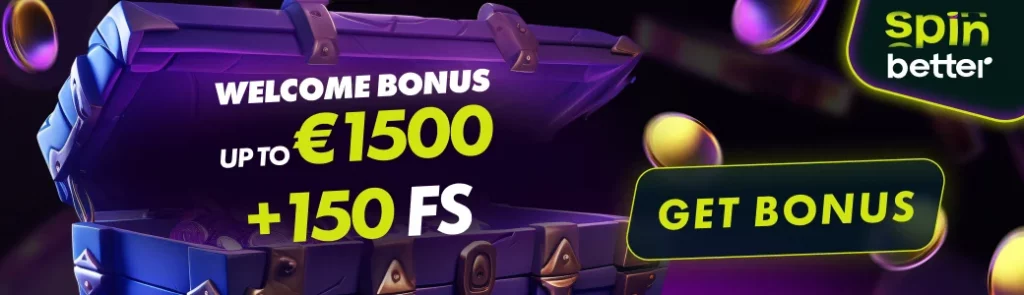 Welcom bonus at SpinBetter casino