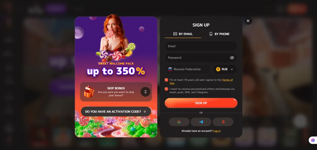 Iris casino sign up