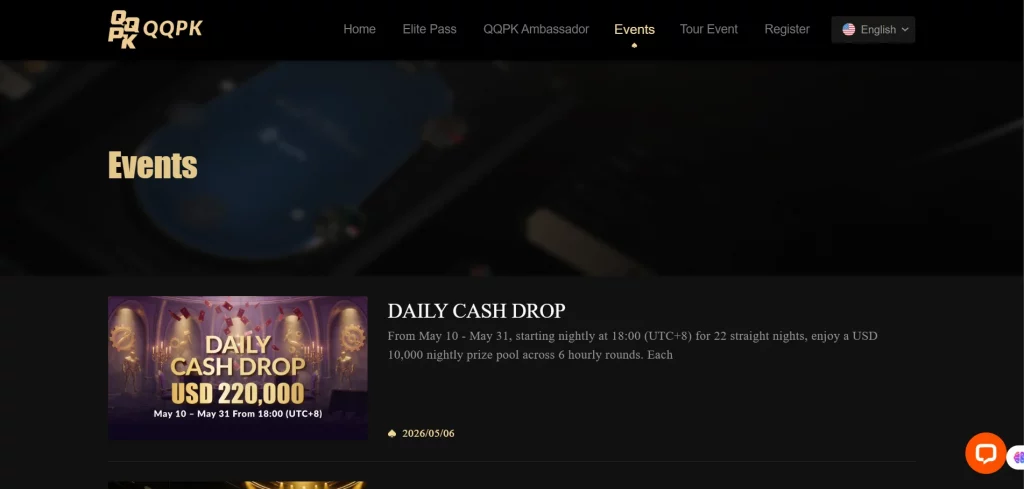 QQ Poker bonuses