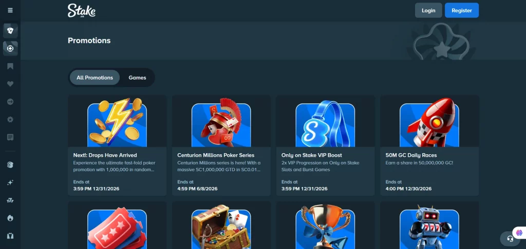 Stake Poker bonuses