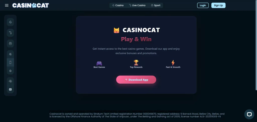 Casinoсat Casino mobile