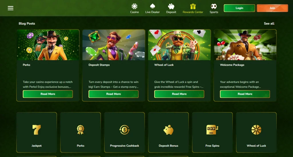 Spin Million Casino bonuses