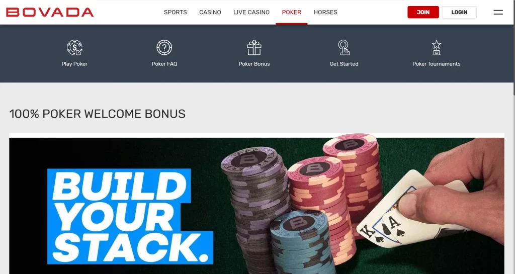 Bovada Poker Room promotions